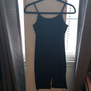 Black , Spaghetti Strap One Piece